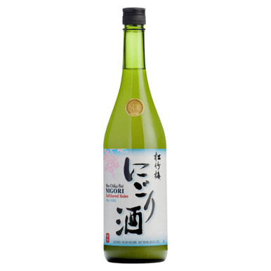 Sho Chiku Bai Nigori Unfiltered Sake Silky