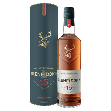 Glenfiddich 15 Year Old Single Malt Scotch Whisky