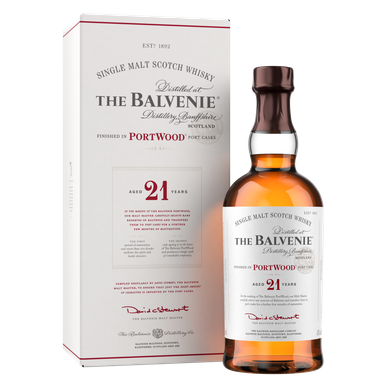 ウイスキー THE BALVENIE The Balvenie Portwood 21 Year Old Single Malt Scotch Whisky