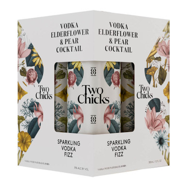 Two Chicks Sparkling Vodka Fizz