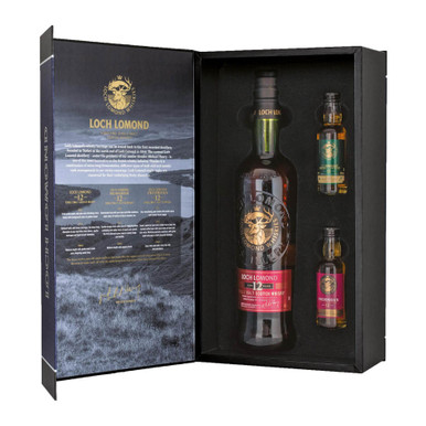 Loch Lomond 12 Year 750ml with two 50mls