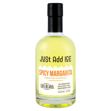 Just Add Ice Spicy Margarita Cocktail with Los Rijos Tequila