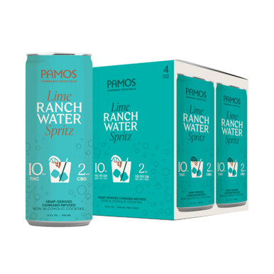 Pamos D9 THC 10mg Ranch Water Spritz