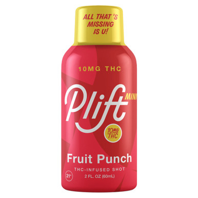 Plift D9 THC 10mg Fruit Punch Mini Shot