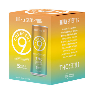 Crescent 9 THC 5mg Ginger Lemonade