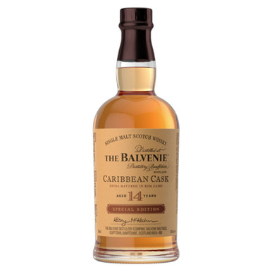 (値下げ)THE BALVENIE CARIBBEAN CASK 14年 The Balvenie Caribbean Cask 14 Year Old Single Malt Whisky