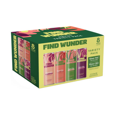 Find Wunder Higher Vibes D9 THC 10mg Variety Pack