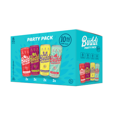 Buddi D9 THC 10mg Party Variety Pack