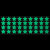 Green-Reflective Star Decal/Sticker