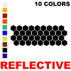 LiteMark Reflective Hexagon Decal color swatch chart