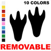 LiteMark Removable Dinosaur Tracks Stickers Color Selection Chart