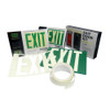 Glow-in-the-Dark Exit Door Kit Include items