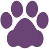 LiteMark Sensory Path Puppy Paw Purple
