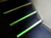 SafetyMark Non-Abrasive Glow Anti-Slip Tape SM-3452 SM-3454 green glow on dark surface