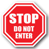 Durastripe Stop Sign - DO NOT ENTER