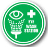 Durastripe Circular Sign - EYE WASH STATION