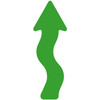 LiteMark Removable Curly Arrows - green