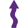 LiteMark Removable Curly Arrows - purple