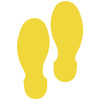 LiteMark Durable Vinyl Shoeprint - light yellow