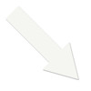 Durastripe Supreme V Floor Marking Arrows - white