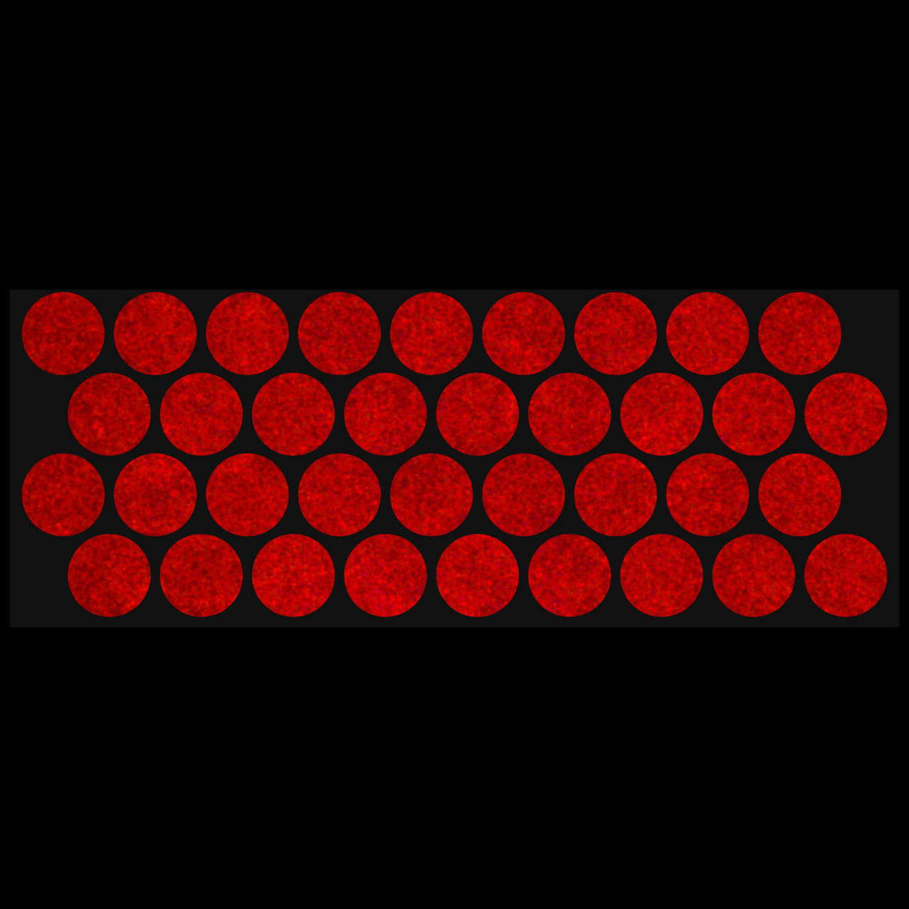 LiteMark Reflective Circles -red