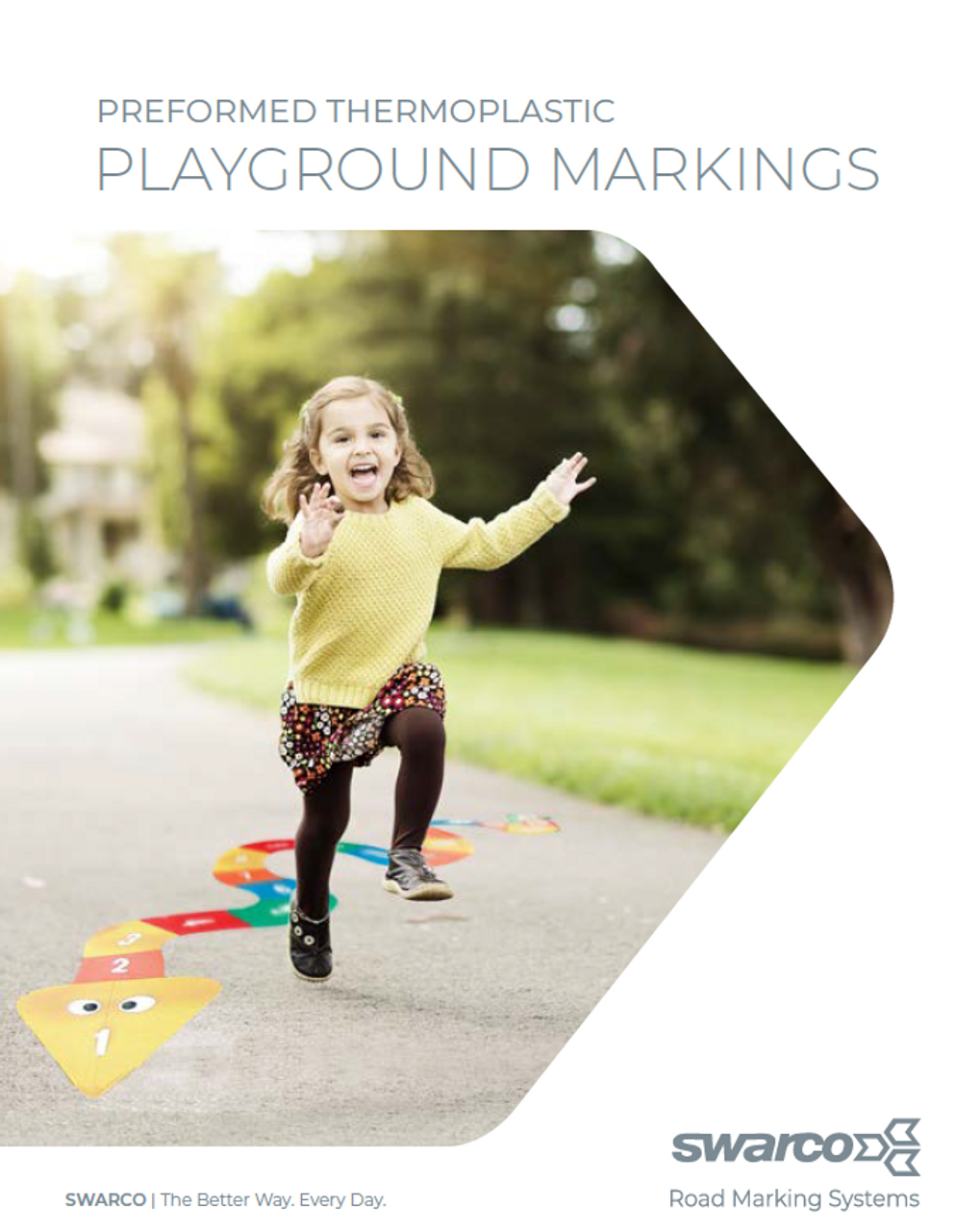 Swarco Playground Marking Brochure Cover