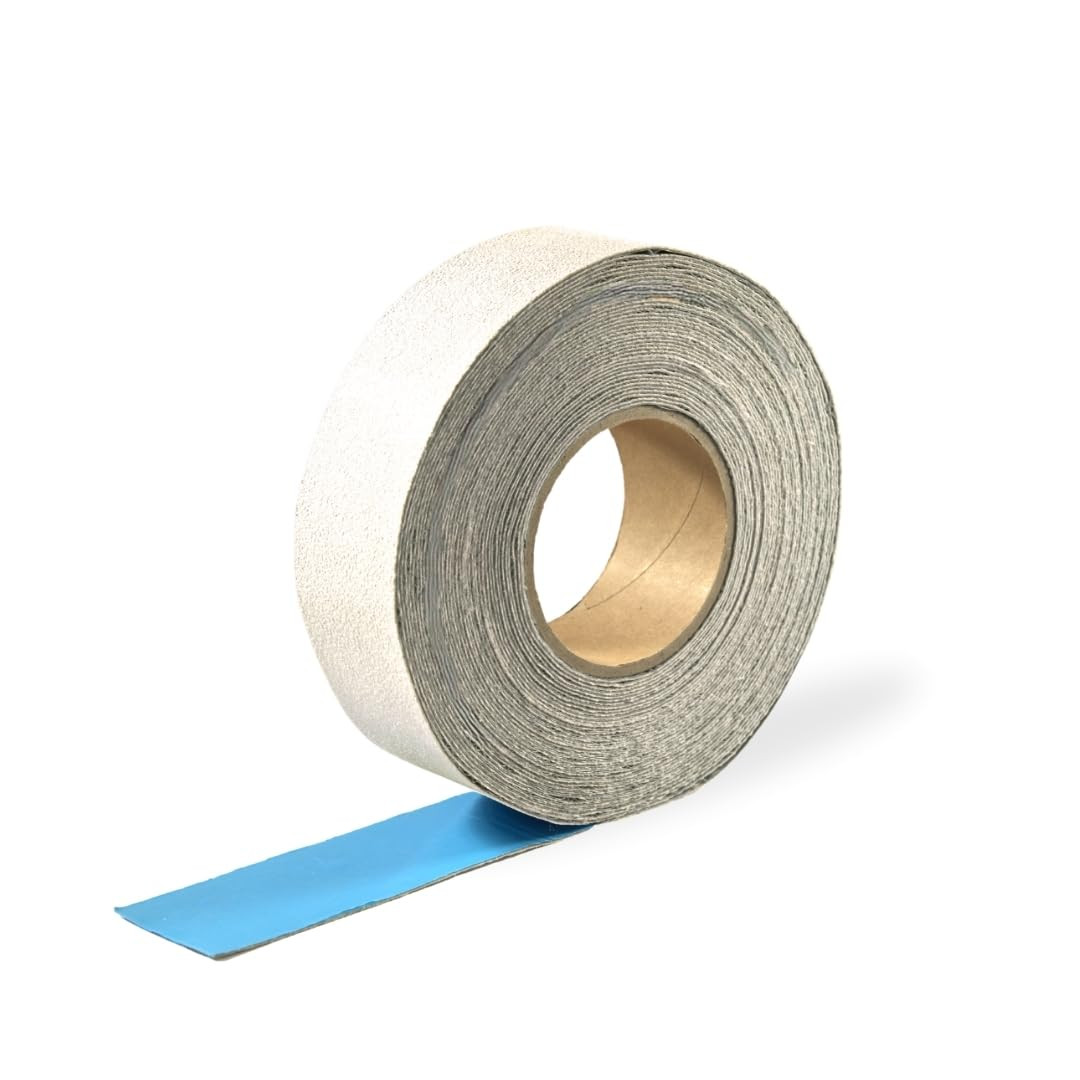 QuickMark rubber pavement marking tape - side view showing flexible polymer material