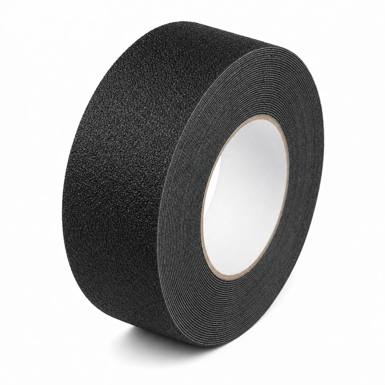 Coarse Resilient MK3 black anti-slip tape roll — firmer PVC with sharper embossed pebble pattern, 95 TRL dry / 60 TRL wet, R10 DIN 51130, NFSI High-Traction for wet, dirty, and icy zones.