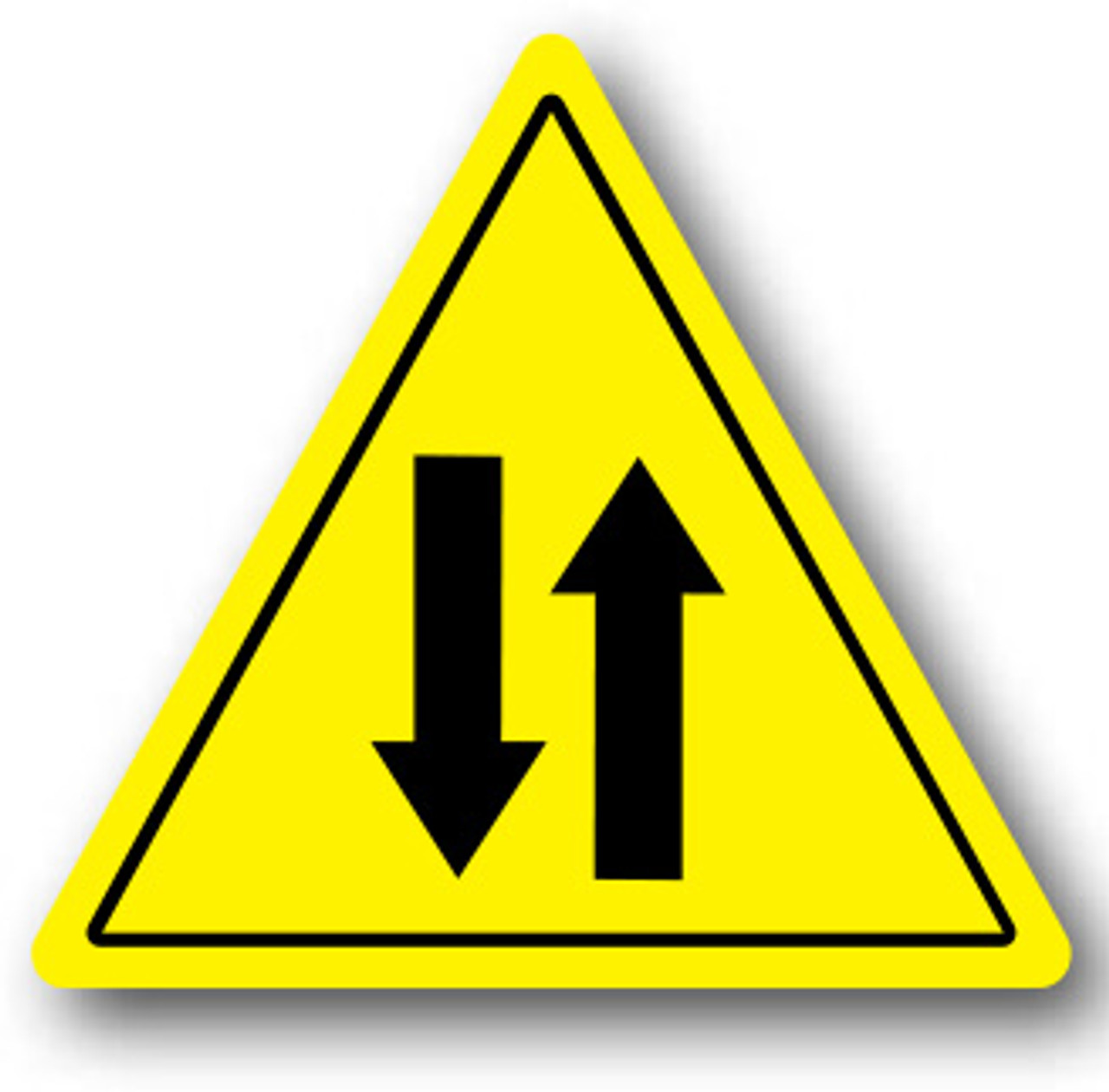 Durastripe Warning Sign - TWO WAY TRAFFIC
