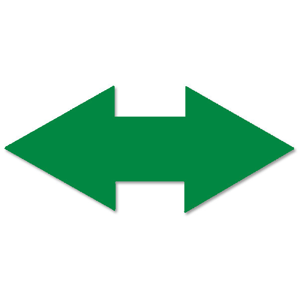 Durastripe Supreme V Floor Marking Double Arrows | ifloortape.com