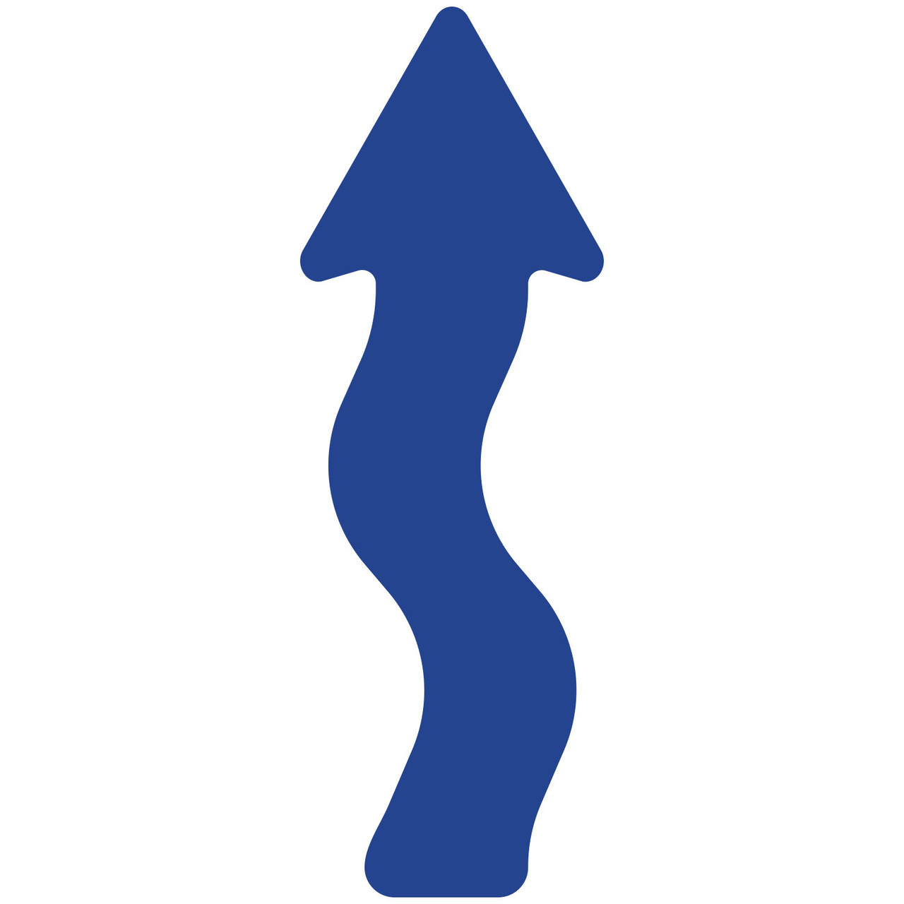 LiteMark Removable Curly Arrows - blue