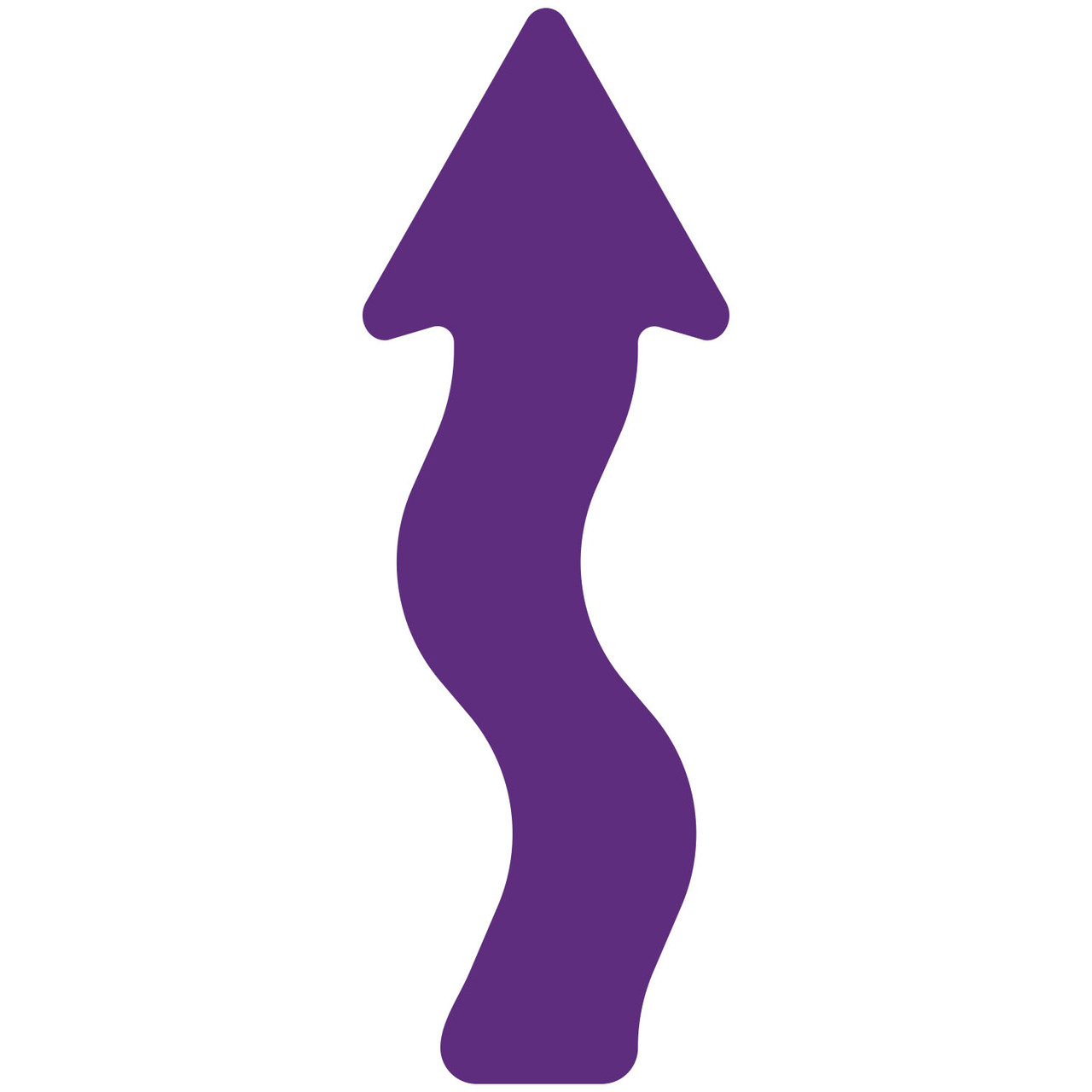 LiteMark Removable Curly Arrows - purple