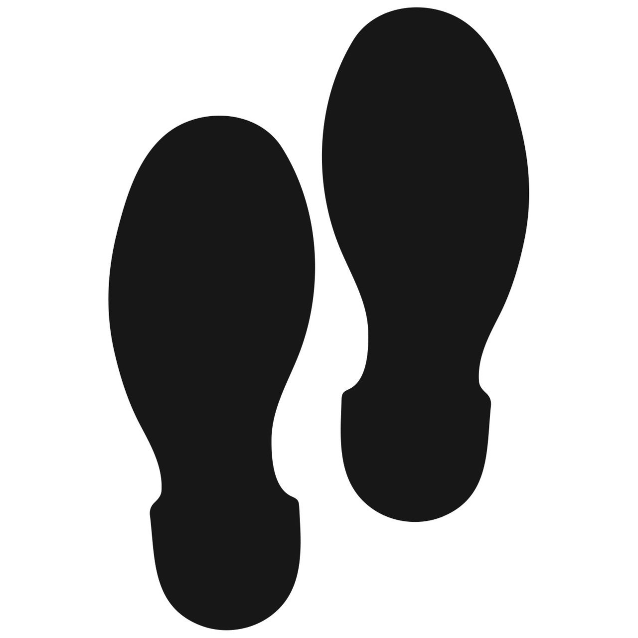 LiteMark Durable Vinyl Shoeprint - black