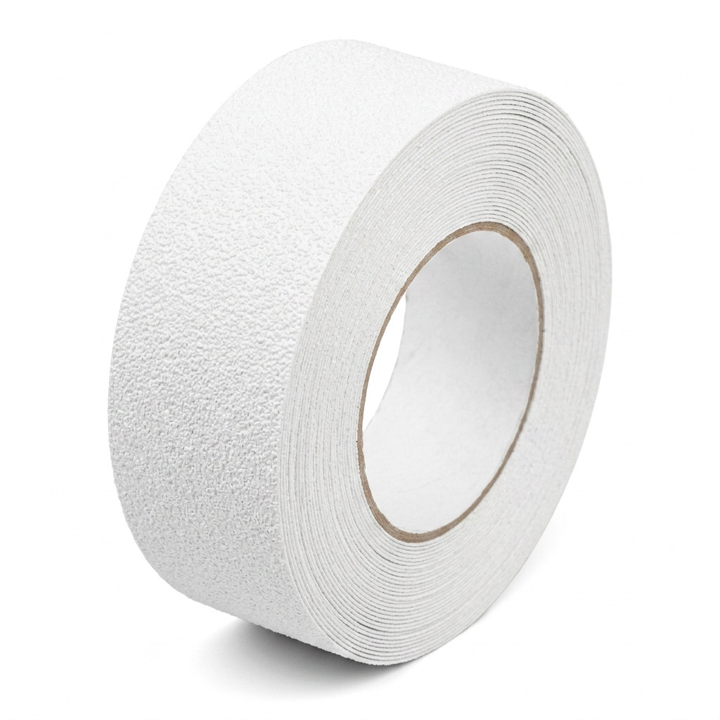 Resilient anti-slip tape roll — White