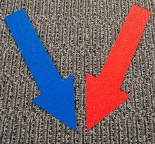 DuraMark  Removable, Reusable, Carpet Marking Directional Arrows