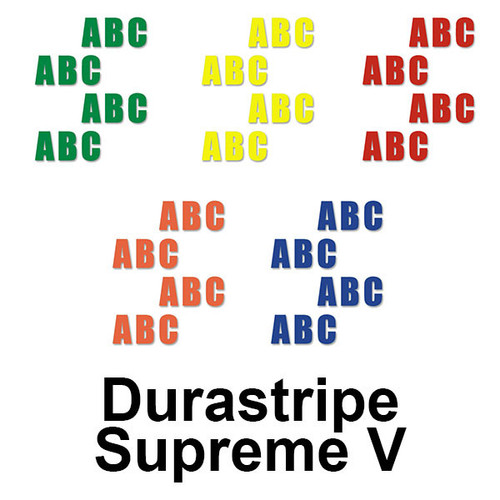 Durastripe Supreme V Floor Letters