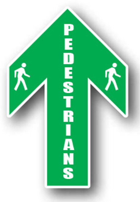 Durastripe Up Arrow Sign - PEDESTRIANS