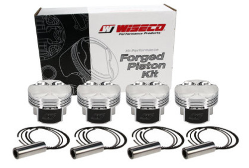 Wiseco Mitsubishi 4G63 7-Bolt -4cc FT 9.5:1 Comp Pistons - Set of 4 - K675M8525AP