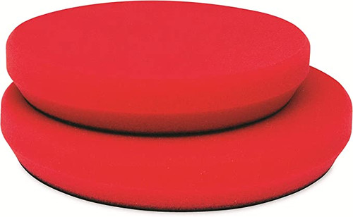 Griots Garage Red Foam Waxing Pad 6.5in - Set of 2 - Single - 10624-1