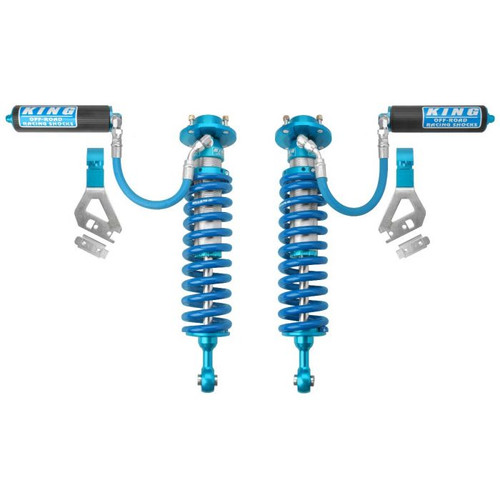 King Shocks 2022+ Toyota Tundra  Front 2.5 Dia w/ Remote Reservoir Coilover & Adjuster (Pair) - 25001-396A