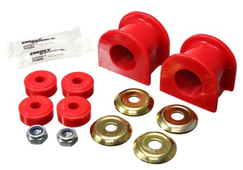 Energy Suspension 05-15 Toyota Tacoma 2WD 30mm Front Sway Bar Bushing Set - Red - 8.5153R