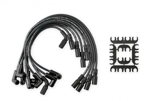 ACCEL Spark Plug Wire Set - Extreme 9000 Black Ceramic Boot - Chevy / GMC Trucks 5.0/5.7L Vortec V8 1996-2000 (ACC-29042CK)