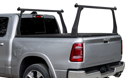 Access ADARAC Aluminum Series 09+ Dodge Ram 1500 5ft 7in Bed (w/o RamBox) Truck Rack - Matte Black - F3040012 User 1