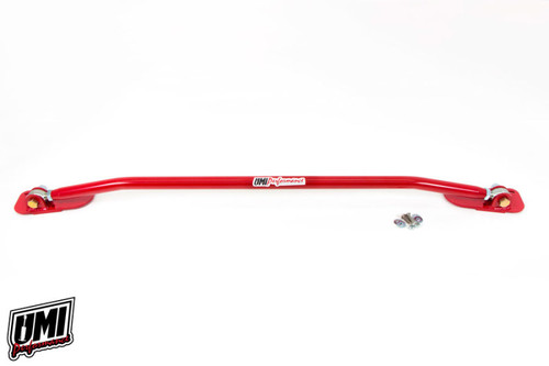 UMI Performance 82-92 GM F-Body Adjustable Strut Tower Brace (LS Only) - Red - 2009-R Photo - Primary