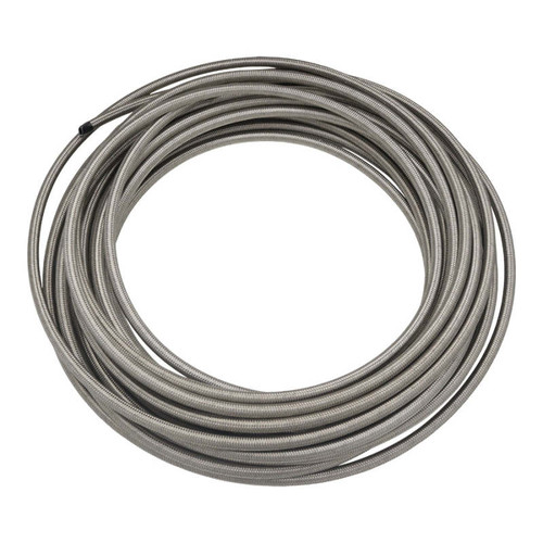DeatschWerks 8AN Stainless Steel Double Braided CPE Hose - 50ft - 6-02-0813-50 Photo - Primary