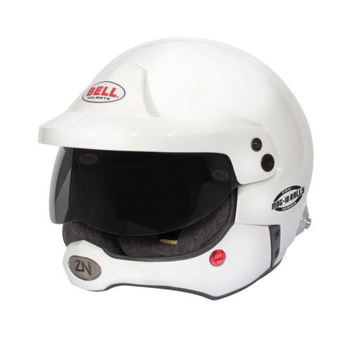 Bell Mag-10 Rally Pro (HANS) 57 (7 1/8) FIA8859/SA2020 - Size 57 (White) - 1346014 Photo - Primary