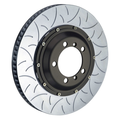 Brembo 06-12 997 Turbo/Turbo S (PCCB Equipped) Front 2 Piece Discs 380x34 2pc Rotor Slotted Type3 - 103.9016A Photo - Primary