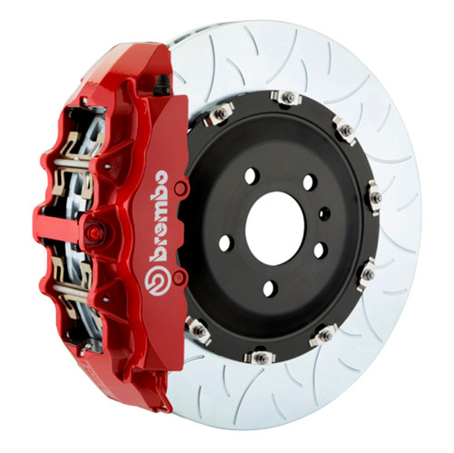 Brembo 00-02 CL500/03-05 S600/03-06 CL600 Fr GT BBK 8Pis Cast 380x34 2pc Rotor Slotted Type3-Red - 1G3.9005A2 Photo - Primary