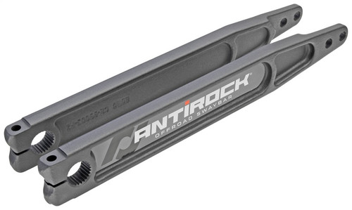 RockJock Antirock Forged Chromoly Sway Bar Arms 17in Long x 28 Spline w/ Stickers Pair - RJ-202002-103 Photo - Primary