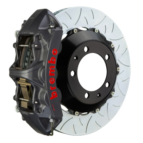 Brembo 00-02 S4/02-05 A4/06-08 A4 Front GTS BBK 6 Pist Cast 355x32 2pc Rotor Slotted Type3-Black HA - 1M3.8011AS Photo - Primary